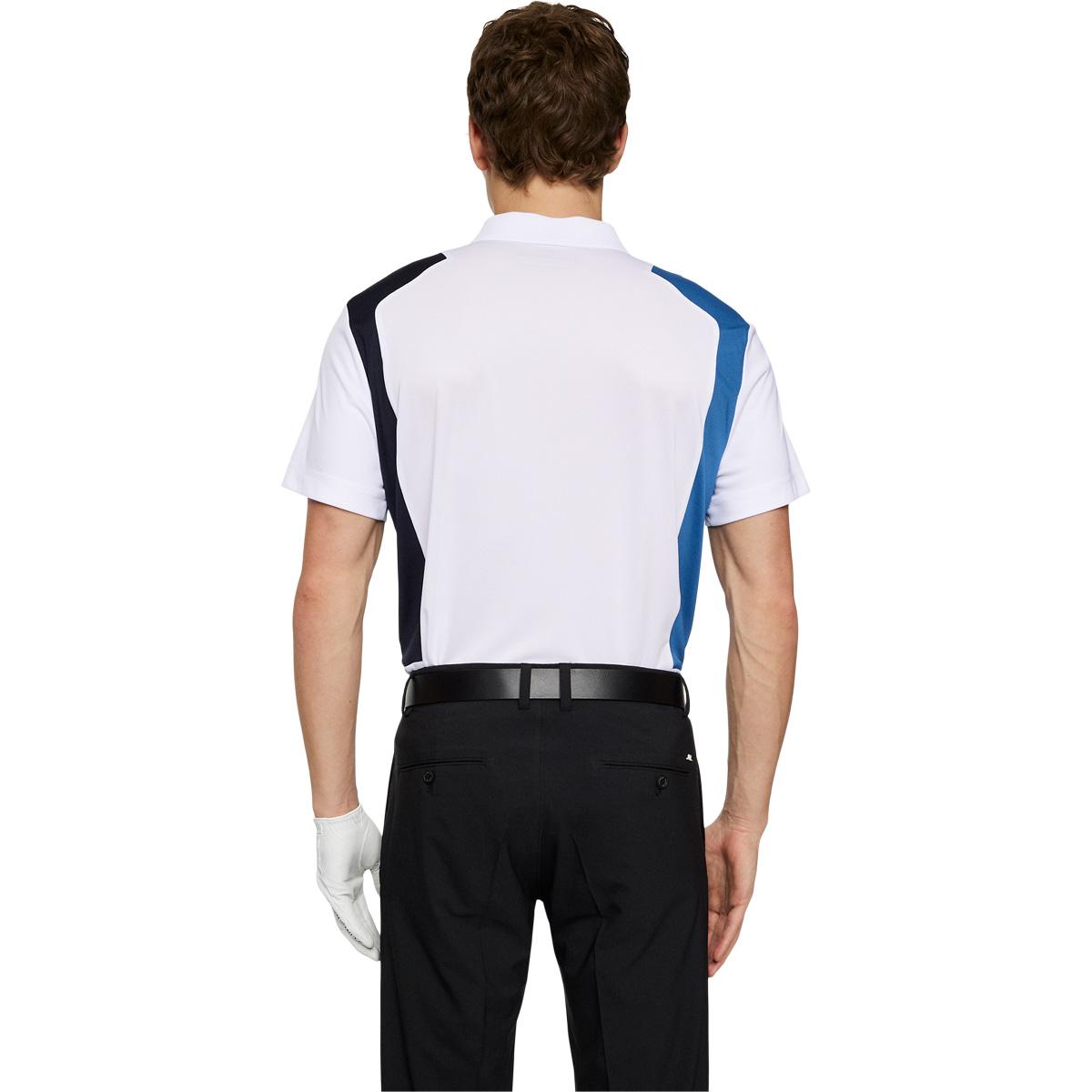 J.LINDEBERG Legacy Golf Polo T-shirt Herre White/blue