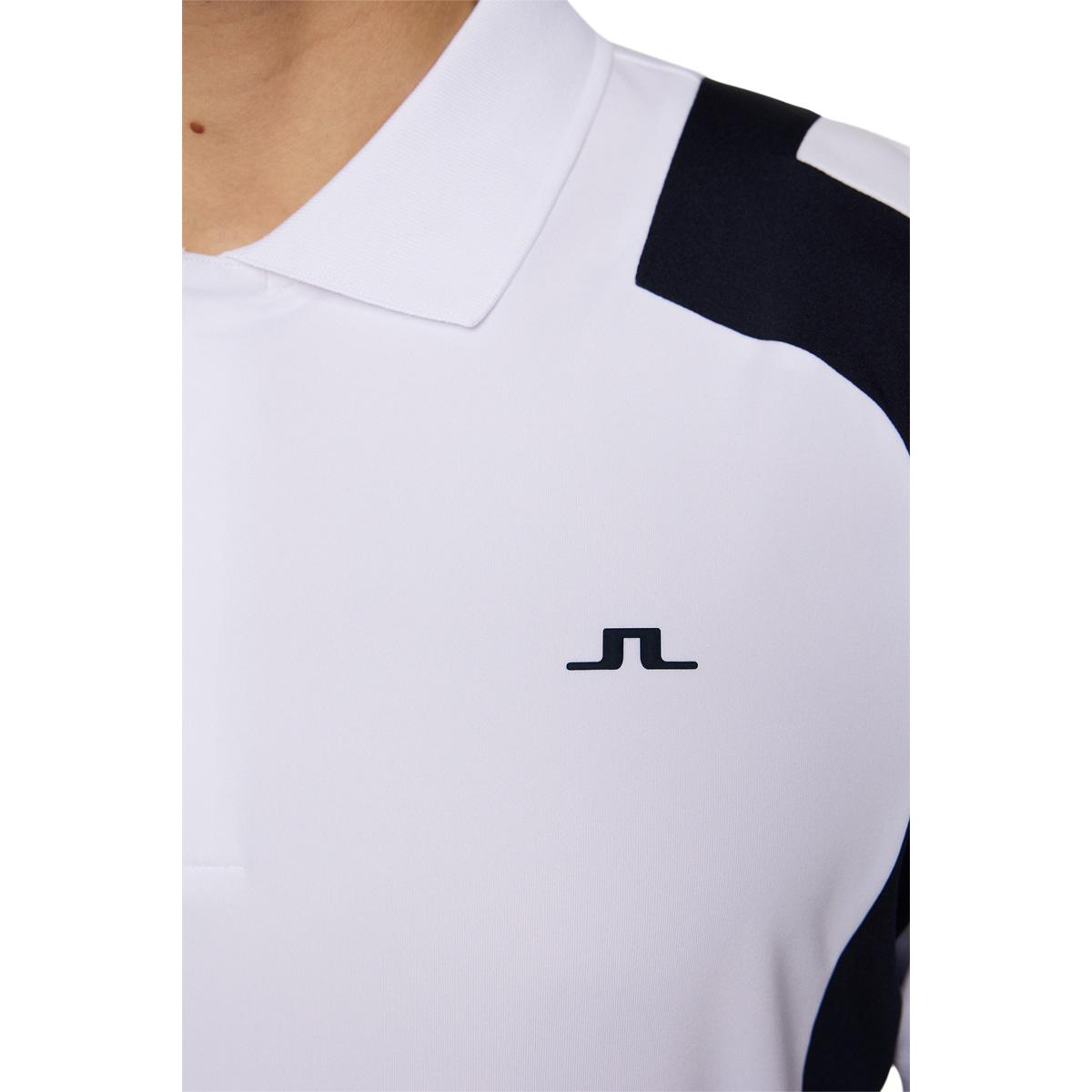 J.LINDEBERG Legacy Golf Polo T-shirt Herre White/blue