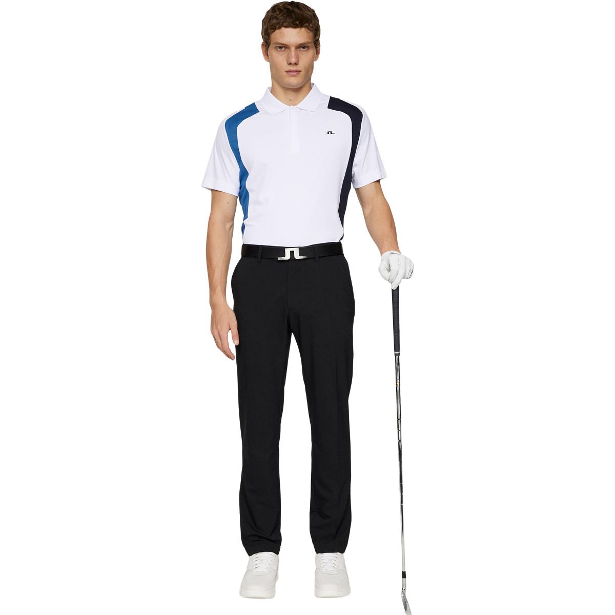 J.LINDEBERG Legacy Golf Polo T-shirt Herre White/blue