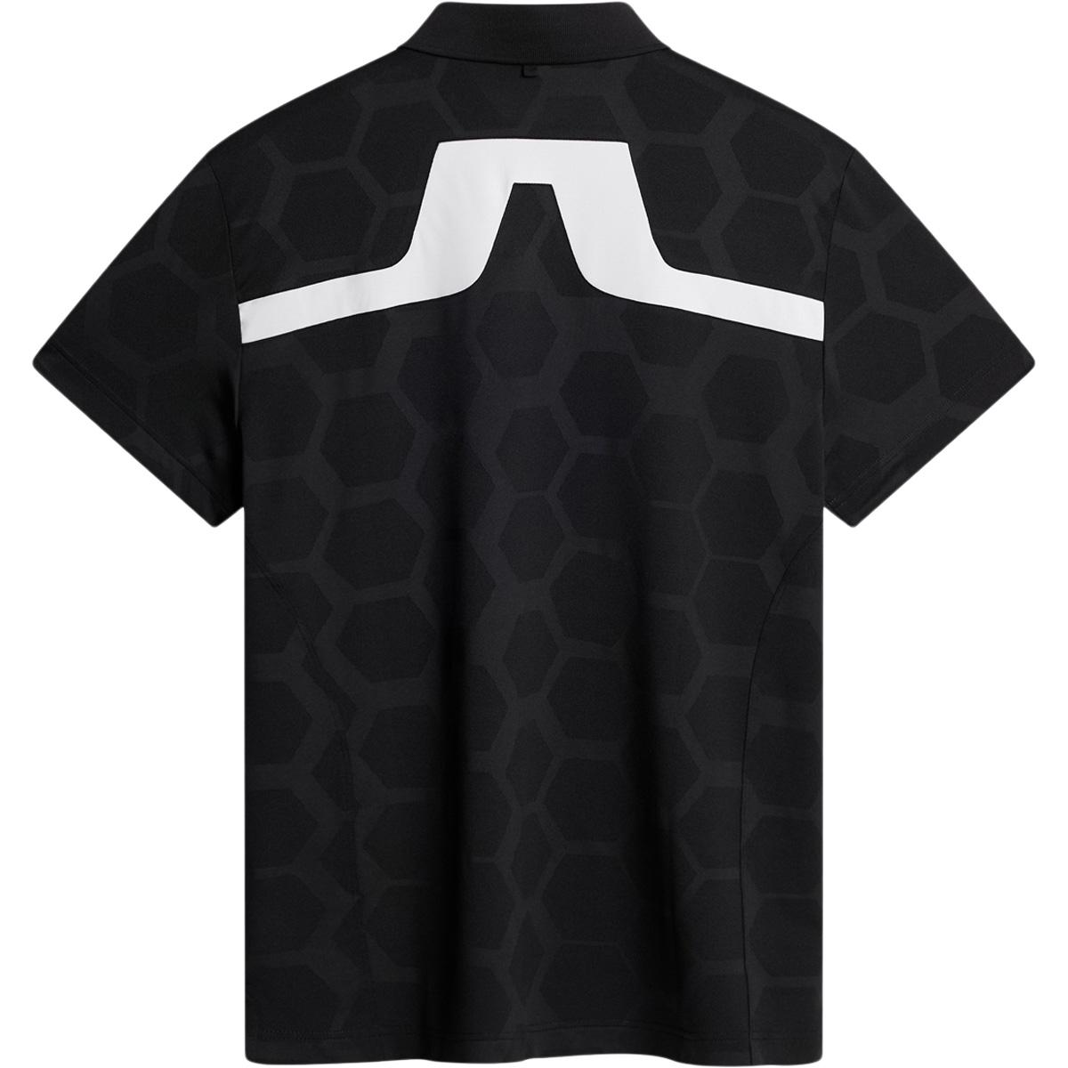 J.LINDEBERG KV Tour Mesh Golf Polo T-shirt Herre Black