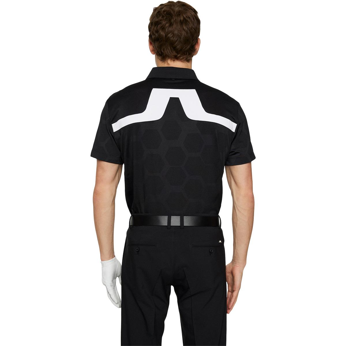 J.LINDEBERG KV Tour Mesh Golf Polo T-shirt Herre Black