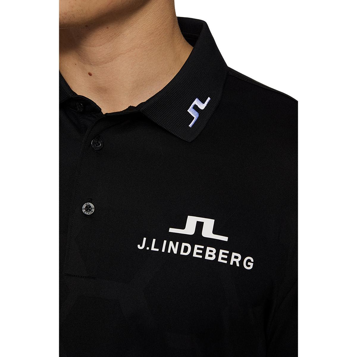 J.LINDEBERG KV Tour Mesh Golf Polo T-shirt Herre Black