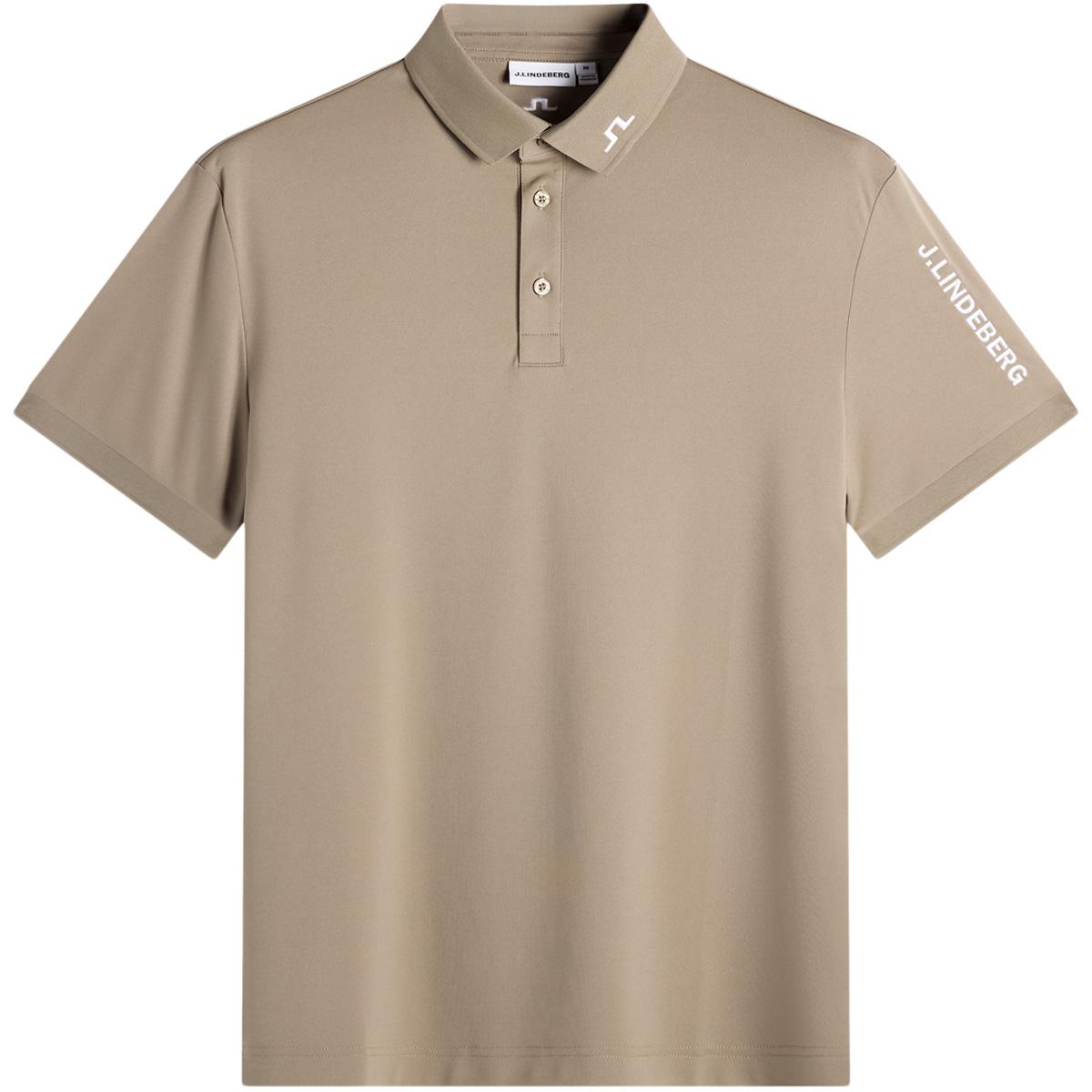 J.LINDEBERG Tour Tech Golf Polo T-shirt Herre Beige