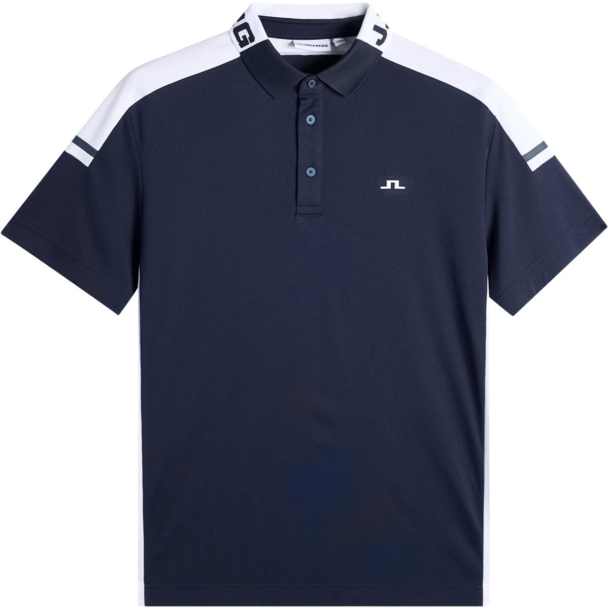 J.LINDEBERG Bo Golf Polo T-shirt Herre Navy/white