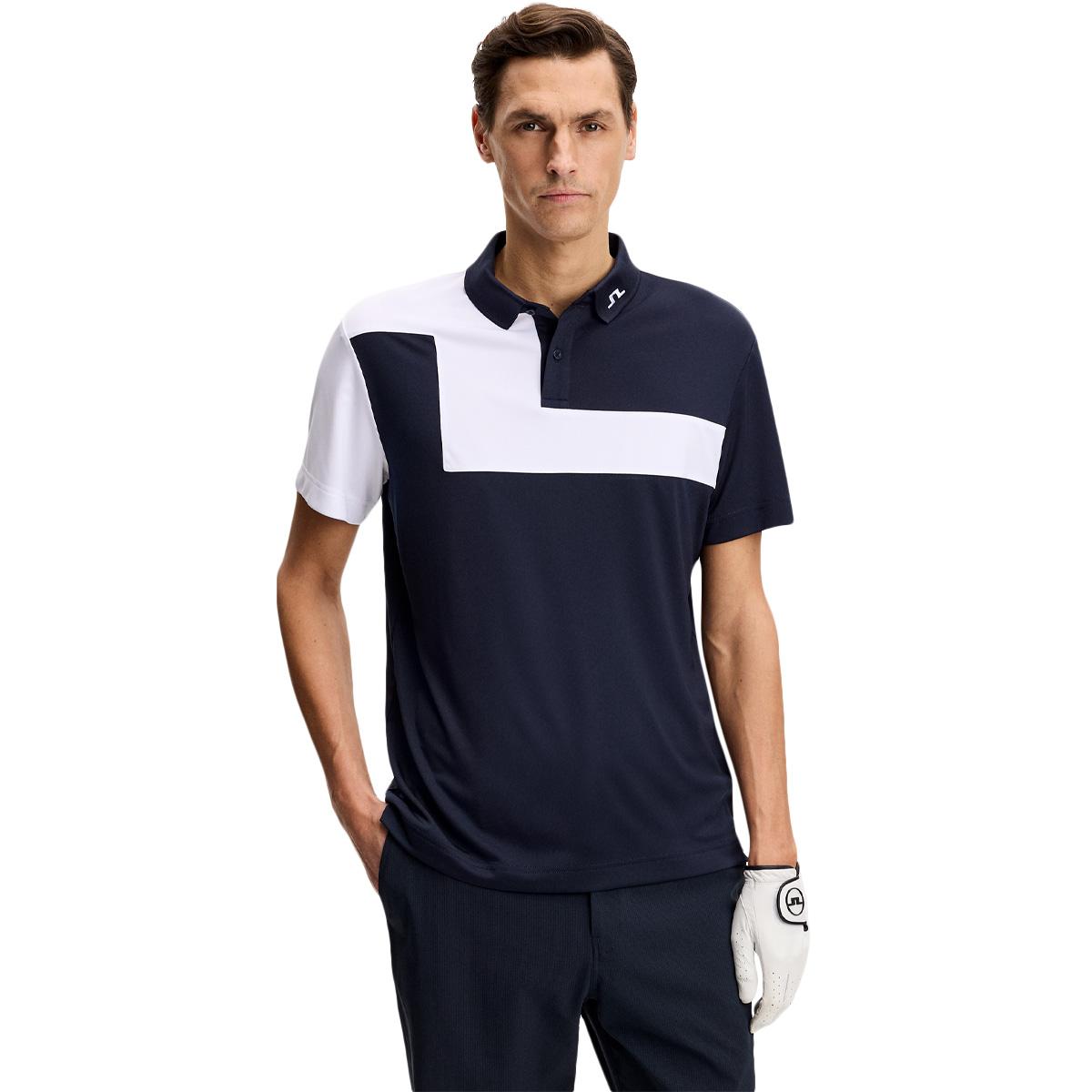 J.LINDEBERG Rody Golf Polo T-shirt Herre Navy/white