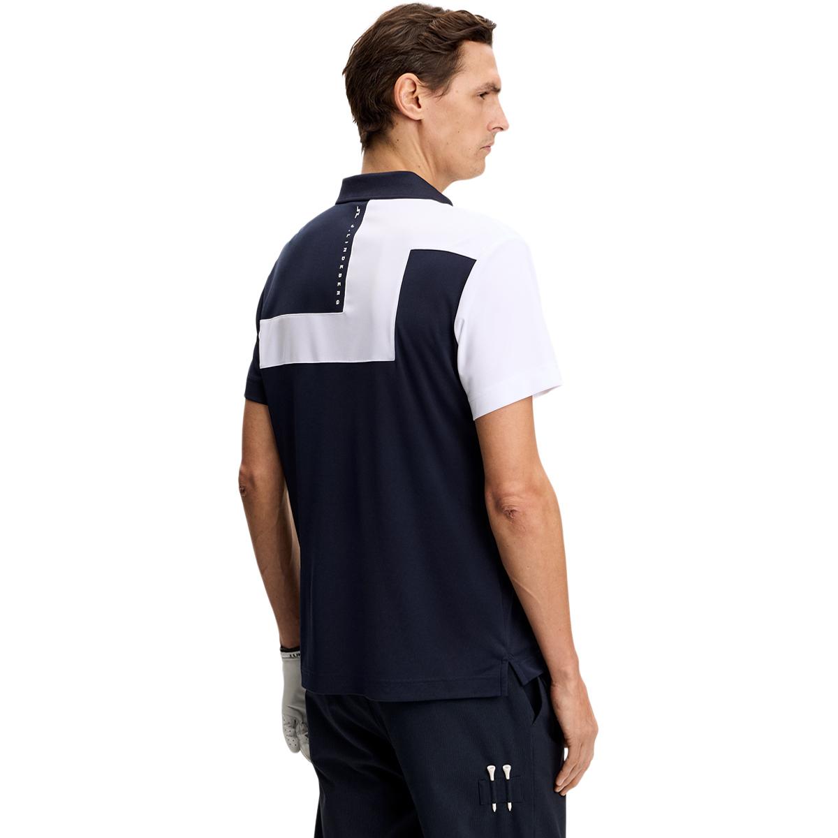J.LINDEBERG Rody Golf Polo T-shirt Herre Navy/white
