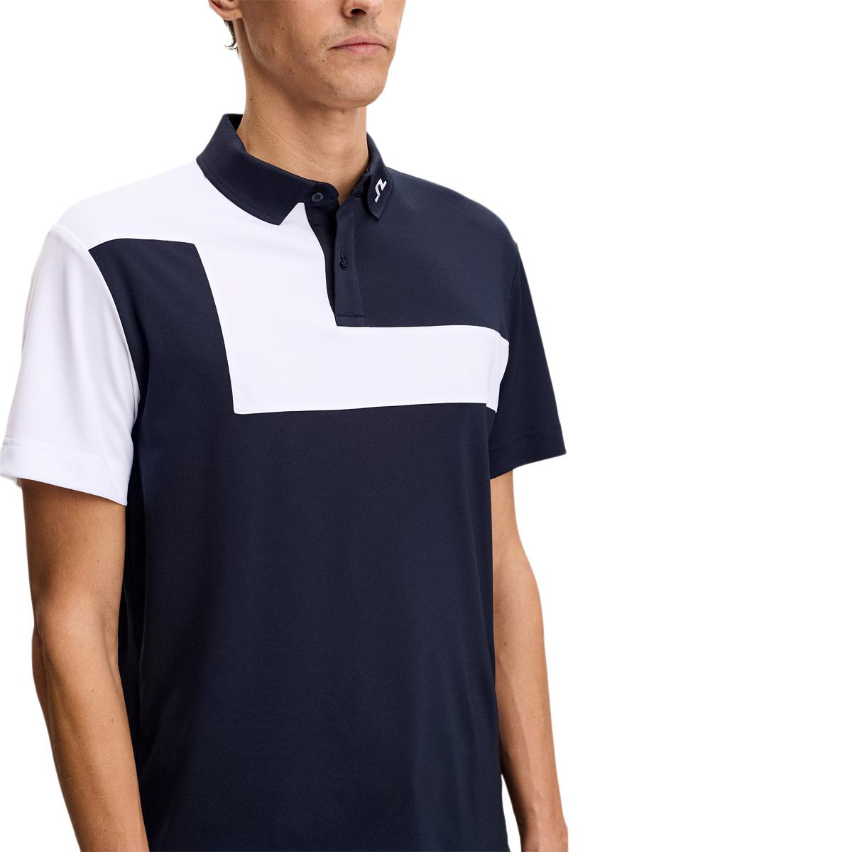 J.LINDEBERG Rody Golf Polo T-shirt Herre Navy/white