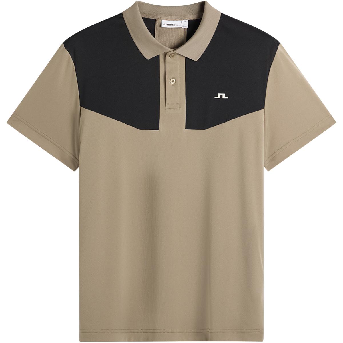 J.LINDEBERG Calex Golf Polo T-shirt Herre Black