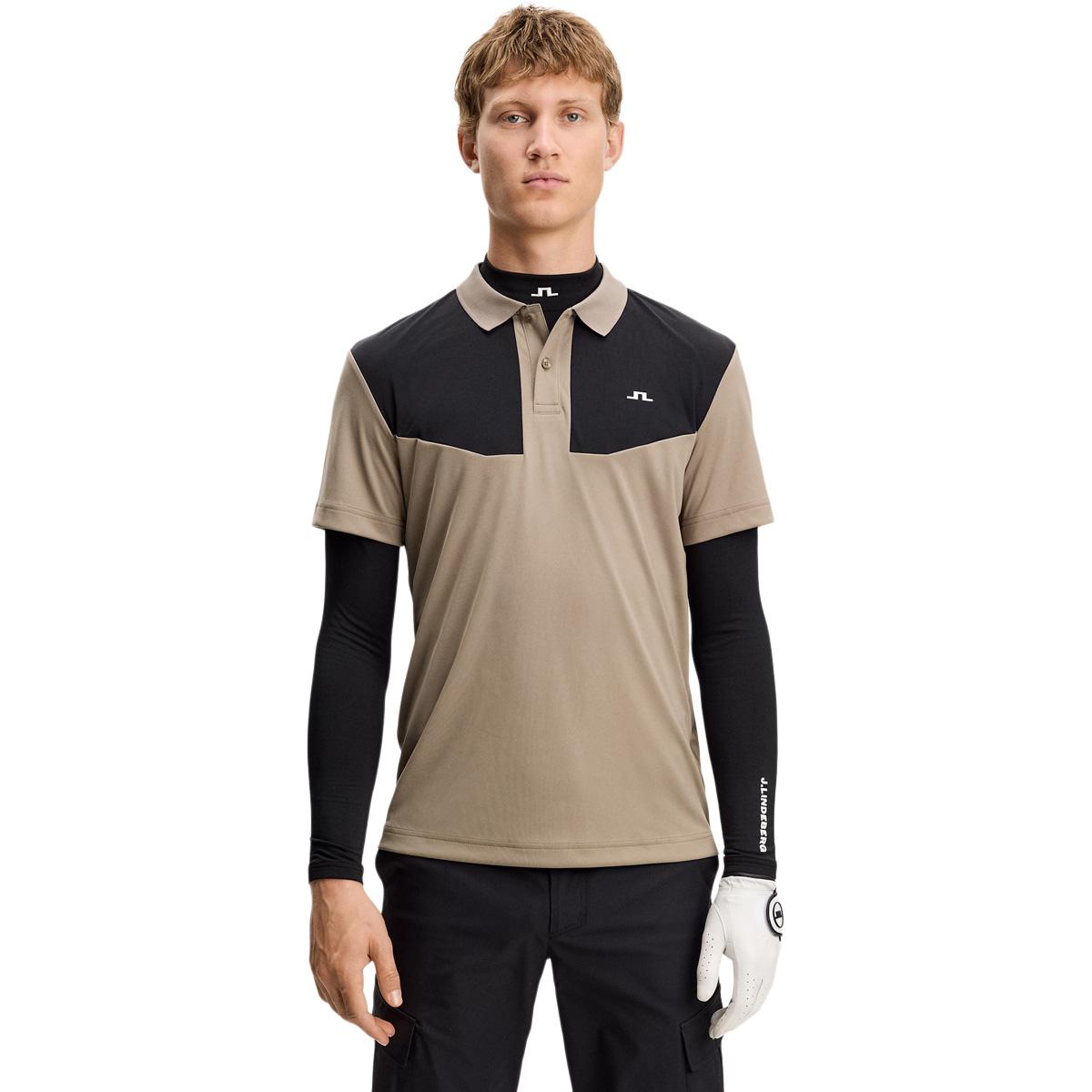 J.LINDEBERG Calex Golf Polo T-shirt Herre Black
