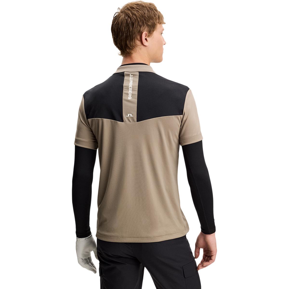 J.LINDEBERG Calex Golf Polo T-shirt Herre Black