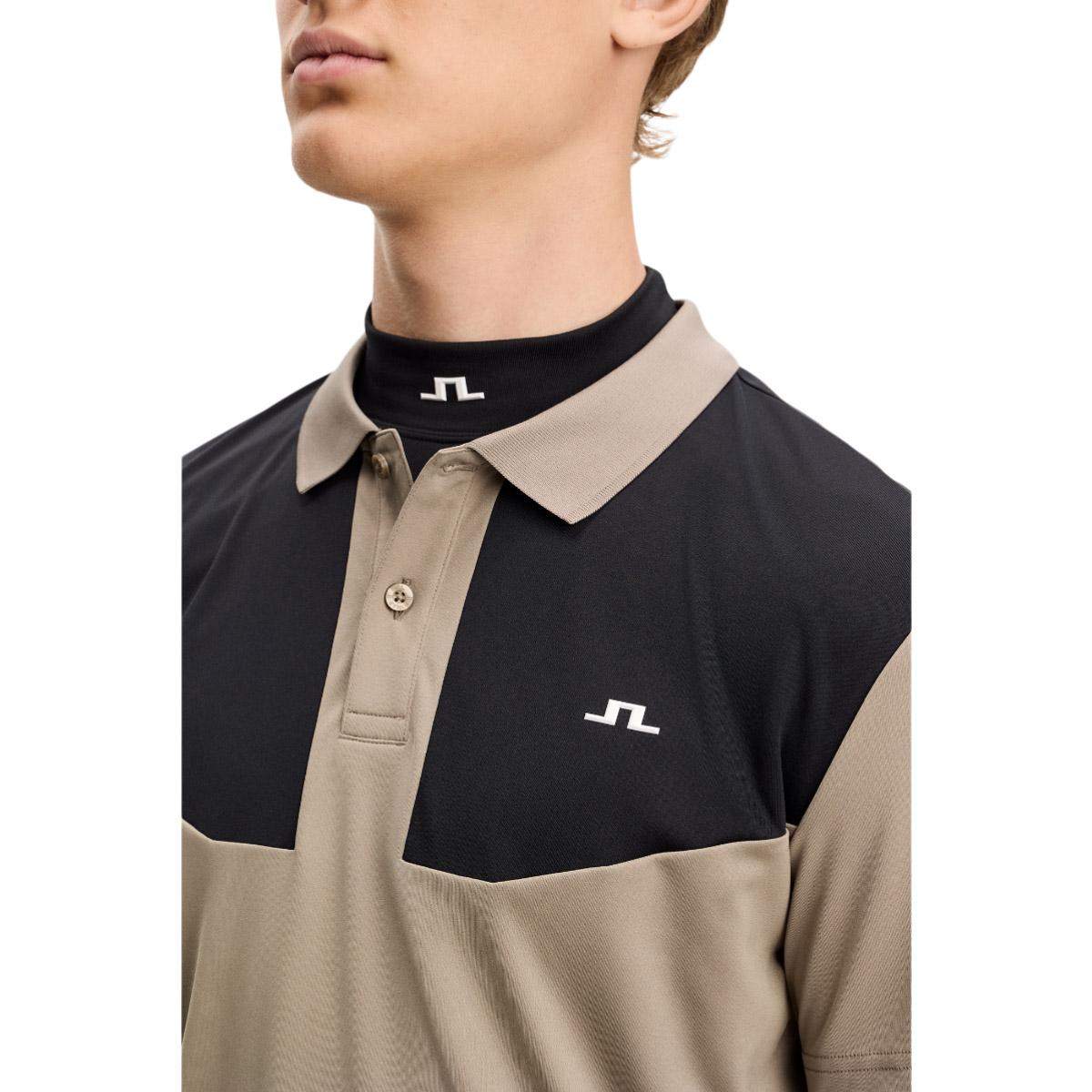 J.LINDEBERG Calex Golf Polo T-shirt Herre Black