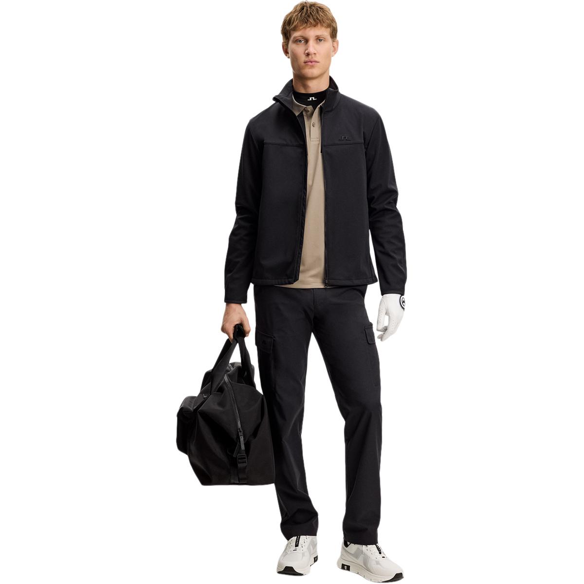 J.LINDEBERG Calex Golf Polo T-shirt Herre Black