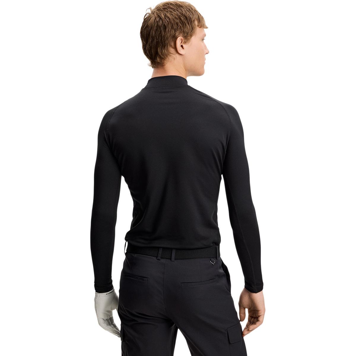 J.LINDEBERG Ello Brushed Golftrøje Herre Black