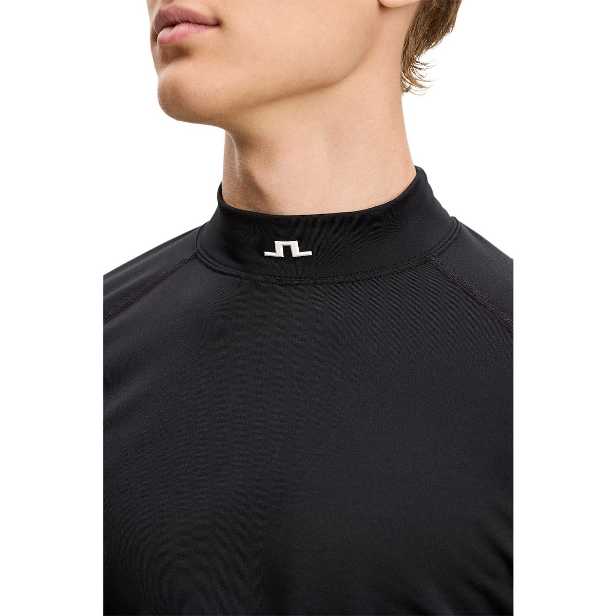 J.LINDEBERG Ello Brushed Golftrøje Herre Black