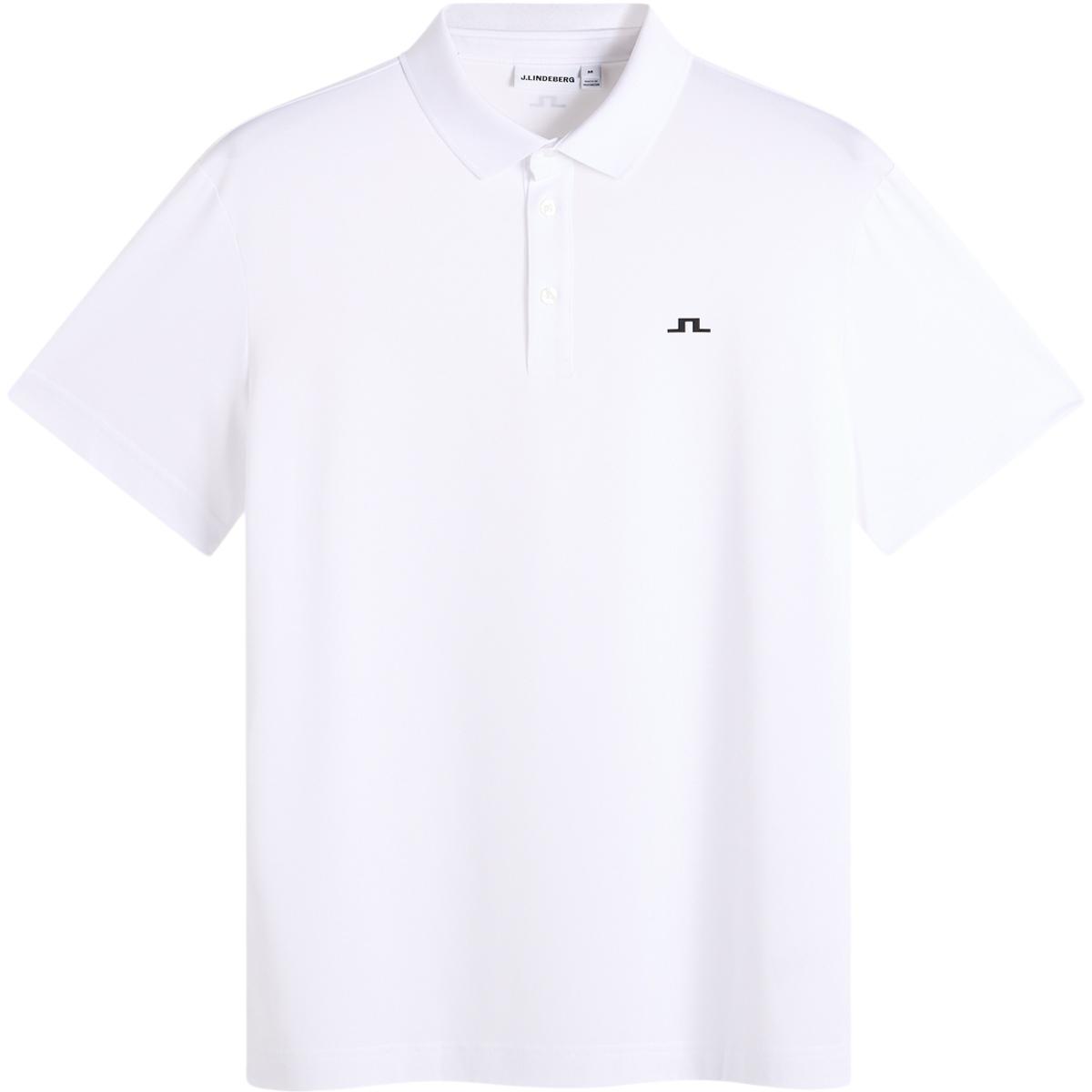 J.LINDEBERG Bridge Golf Polo T-shirt Herre White
