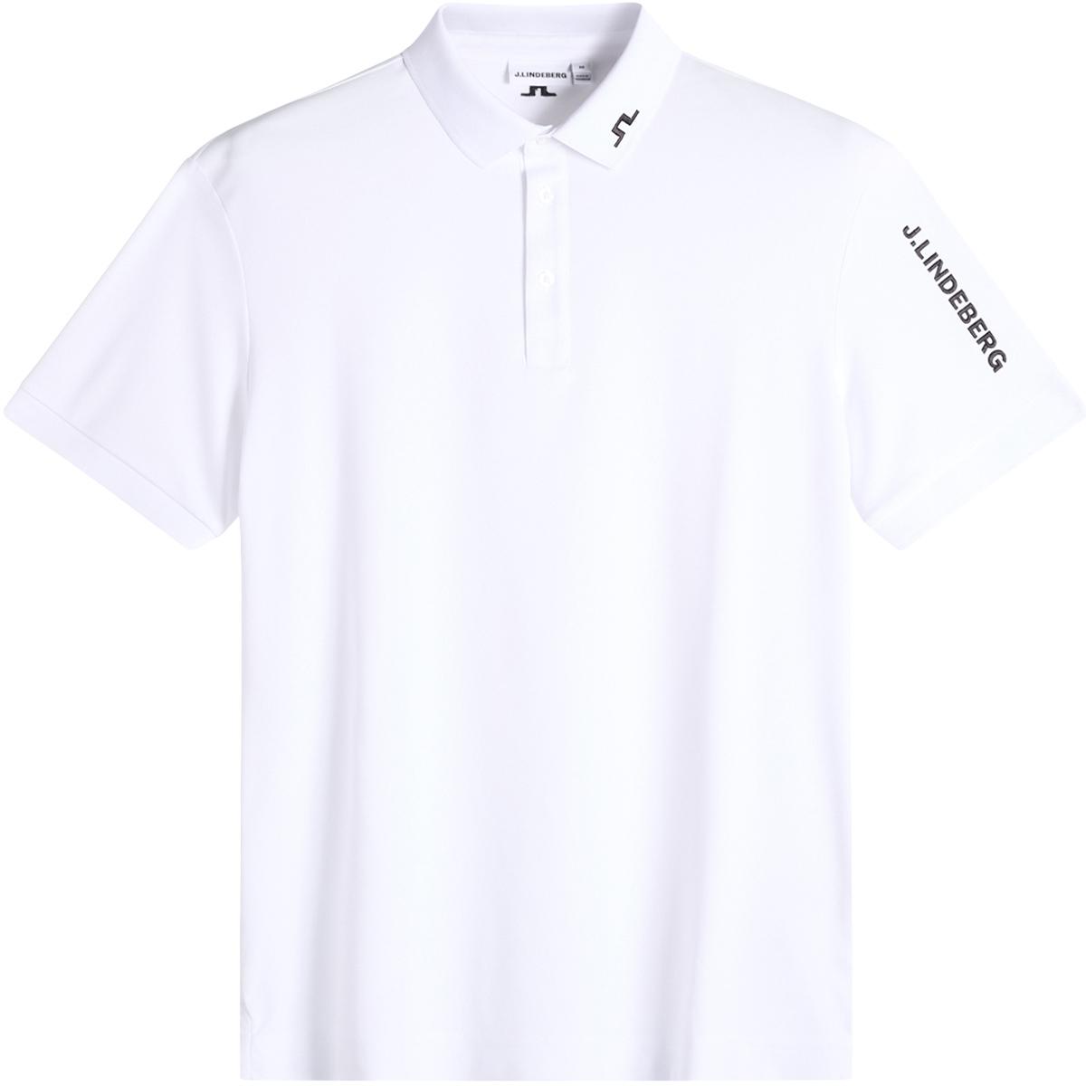 J.LINDEBERG Tour Tech Golf Polo T-shirt Herre White