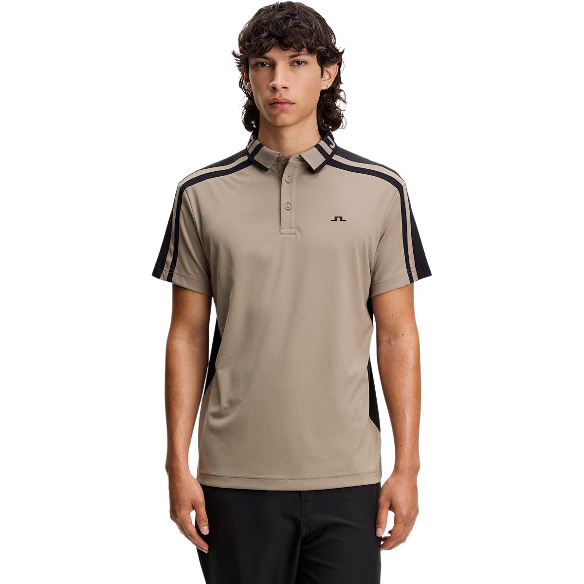 J.LINDEBERG Bozak Golf Polo T-shirt Herre Brindle