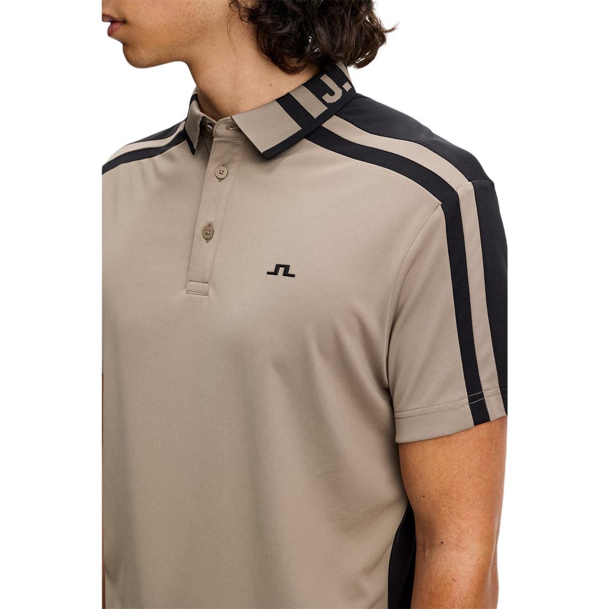 J.LINDEBERG Bozak Golf Polo T-shirt Herre Brindle