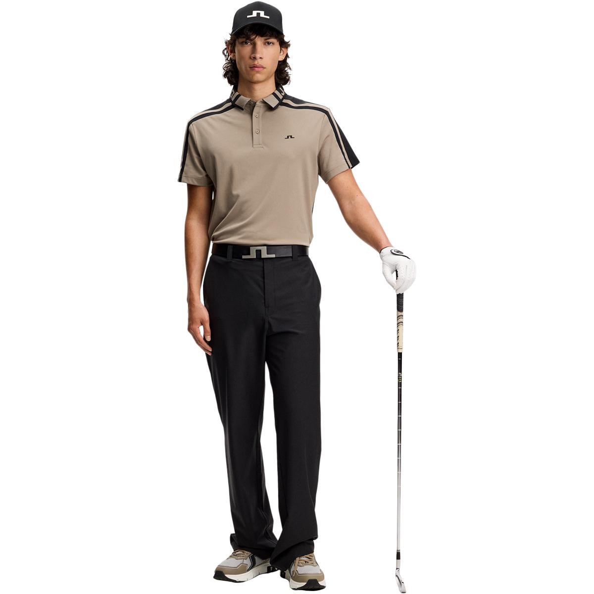 J.LINDEBERG Bozak Golf Polo T-shirt Herre Brindle
