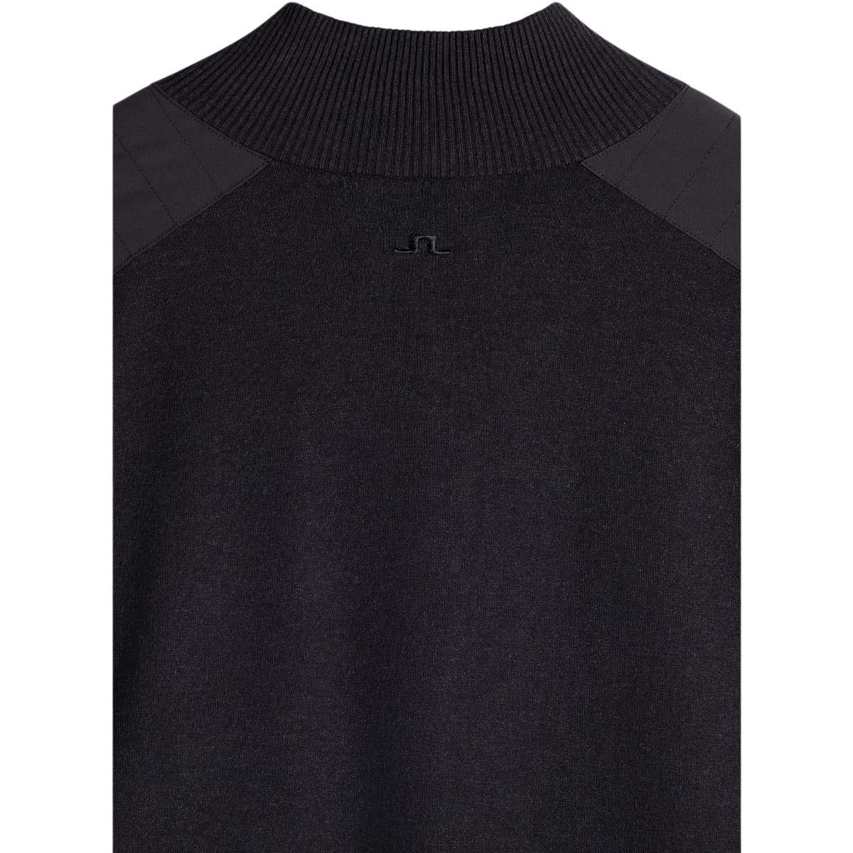 J.LINDEBERG Jeffrey Windbreaker Striktrøje Herre Black