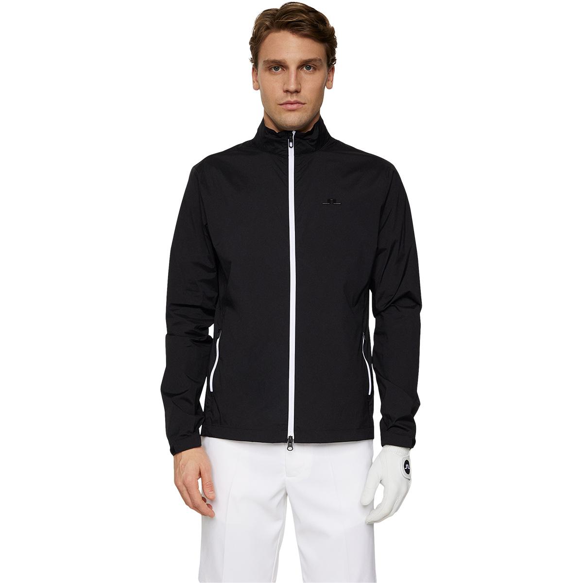 J.LINDEBERG Ash Light Packable Golfjakke Herre Black