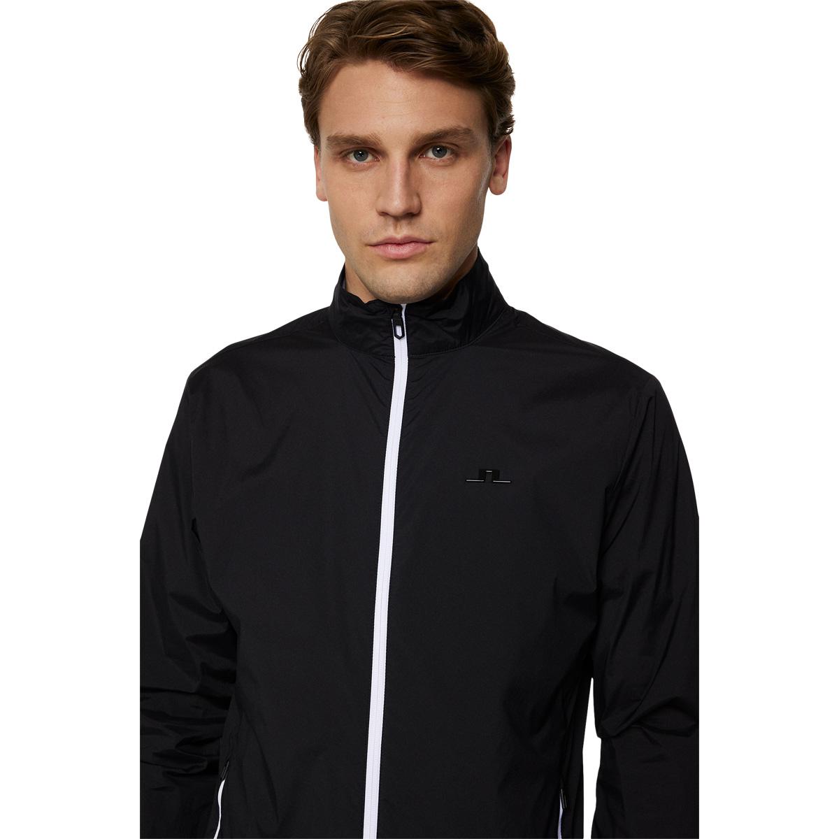J.LINDEBERG Ash Light Packable Golfjakke Herre Black