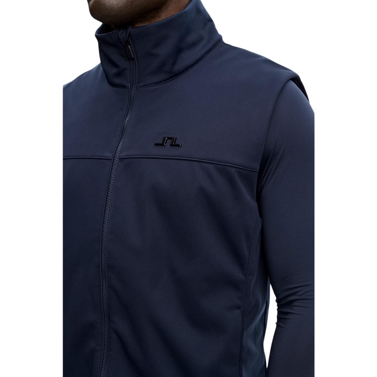 J.LINDEBERG Johnny Softshell Golfvest Herre JL Navy
