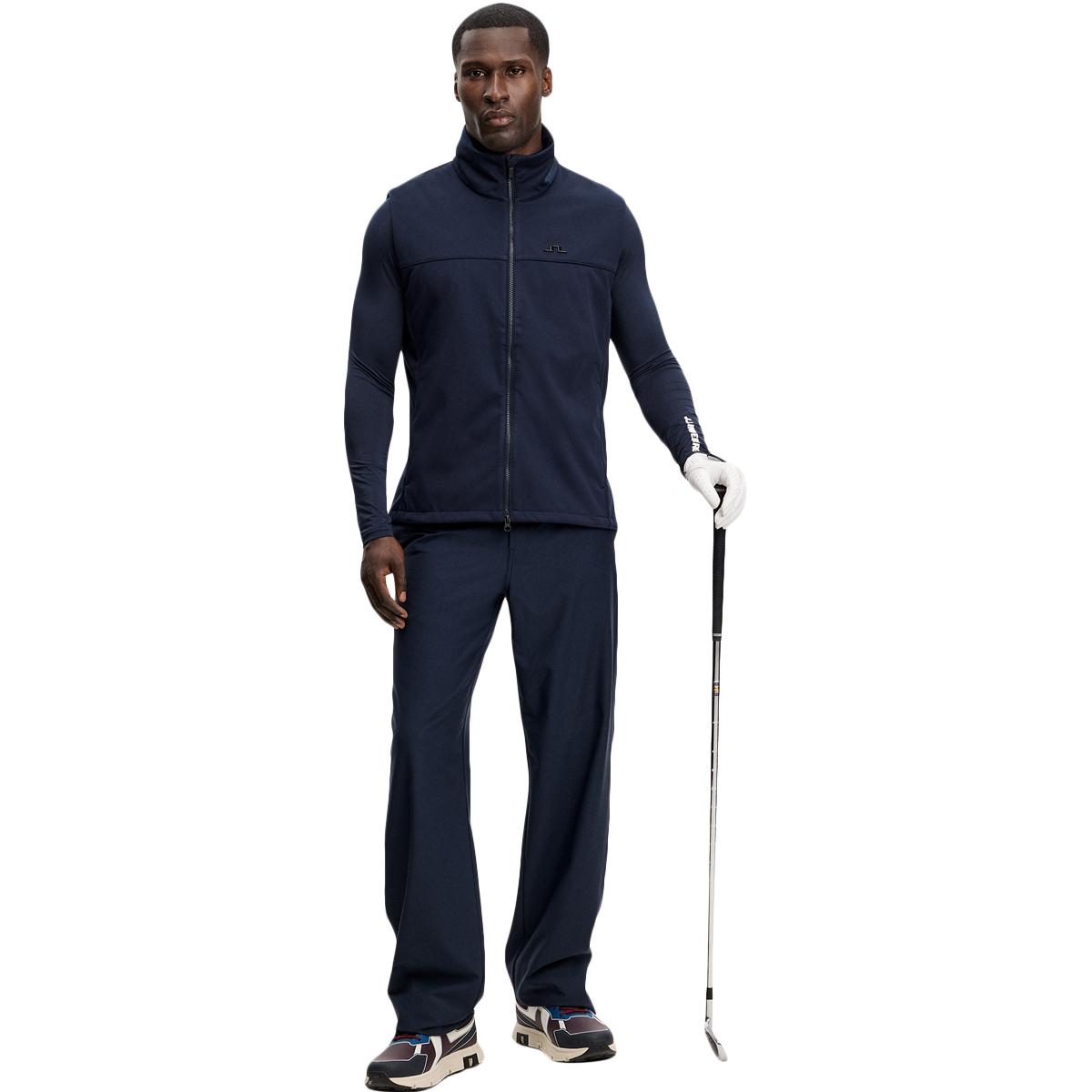 J.LINDEBERG Johnny Softshell Golfvest Herre JL Navy