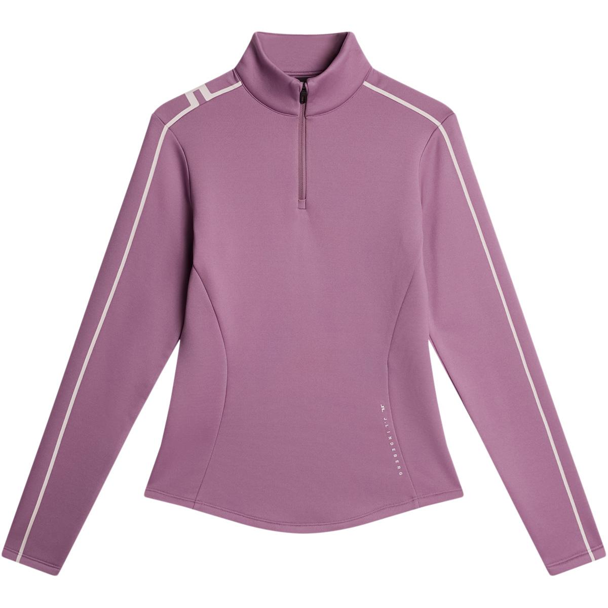 J.LINDEBERG Nefe Half Zip Golftrøje Dame Lilac
