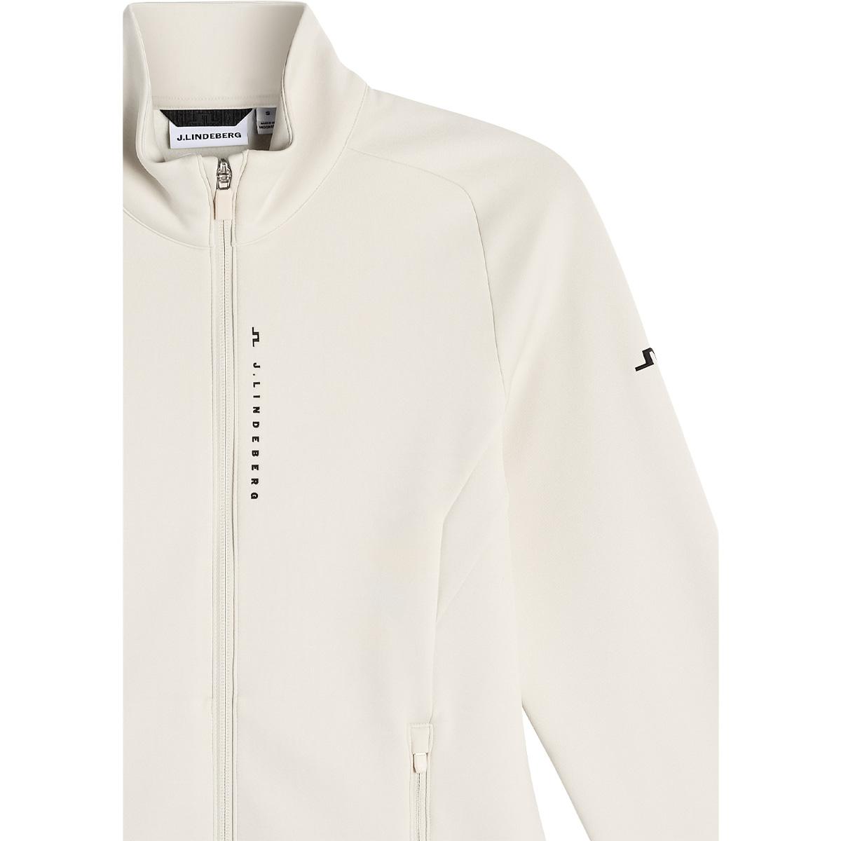 J.LINDEBERG Selena Full Zip Midlayer Trøje Dame Moonbeam