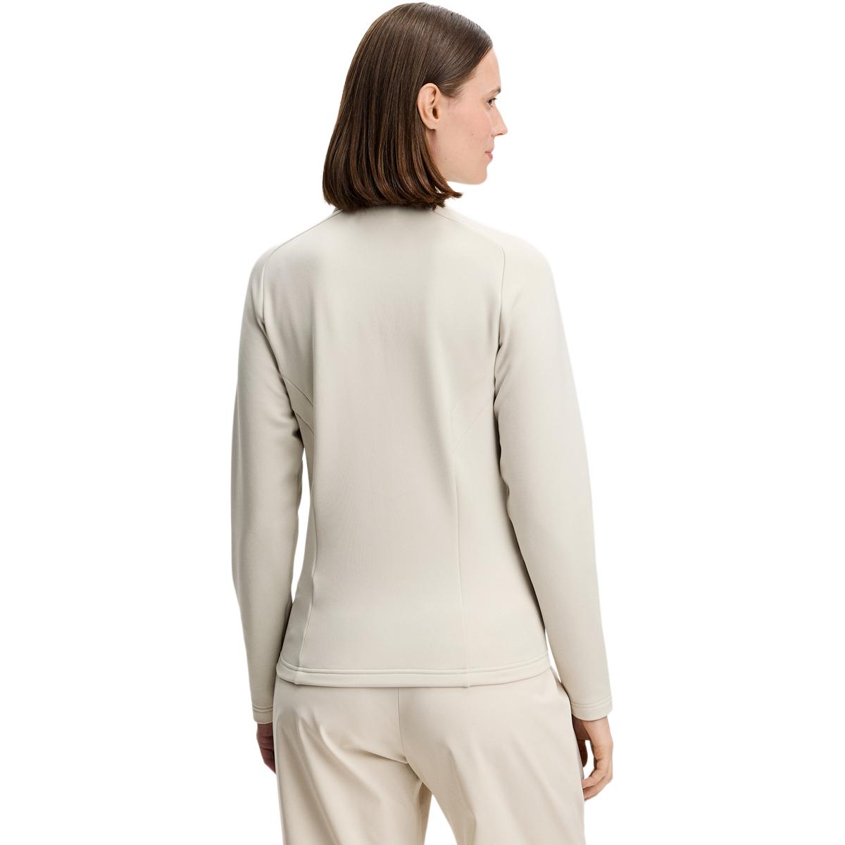 J.LINDEBERG Selena Full Zip Midlayer Trøje Dame Moonbeam