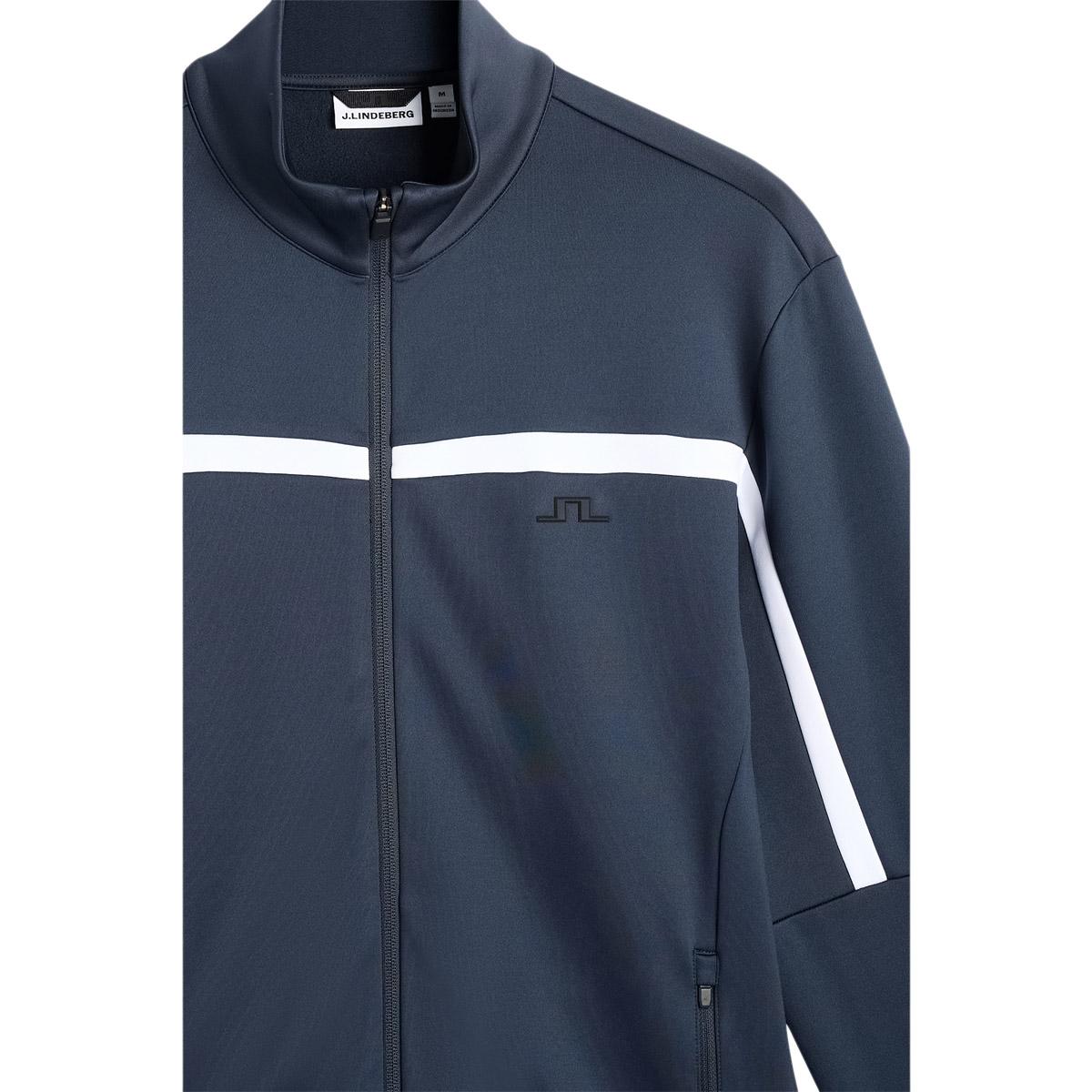 J.LINDEBERG Sharpe Full Zip Midlayer Trøje Herre JL Navy