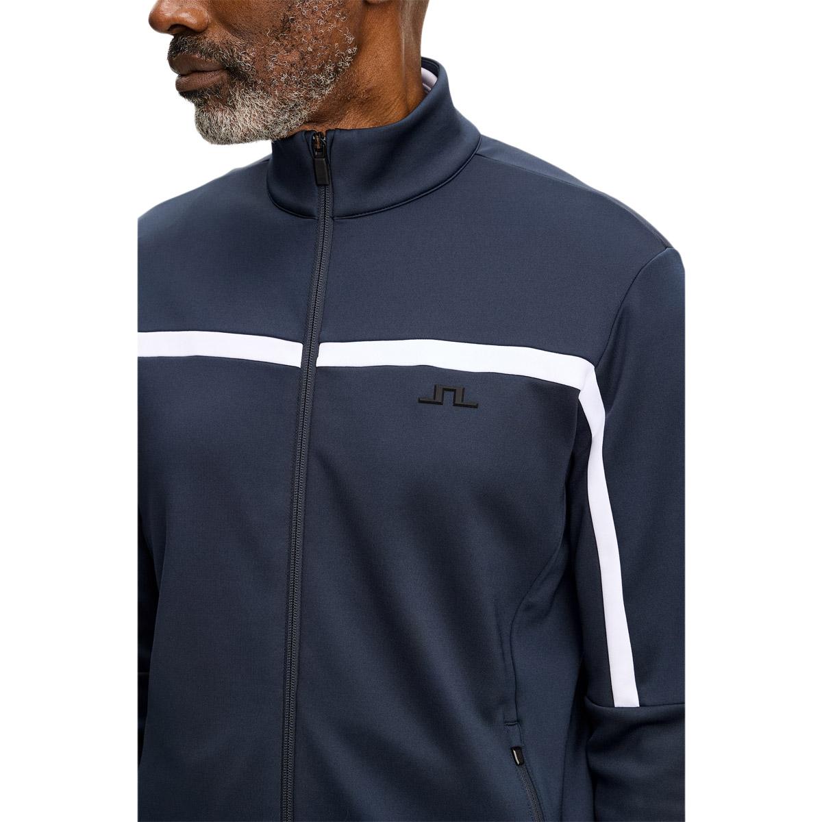 J.LINDEBERG Sharpe Full Zip Midlayer Trøje Herre JL Navy