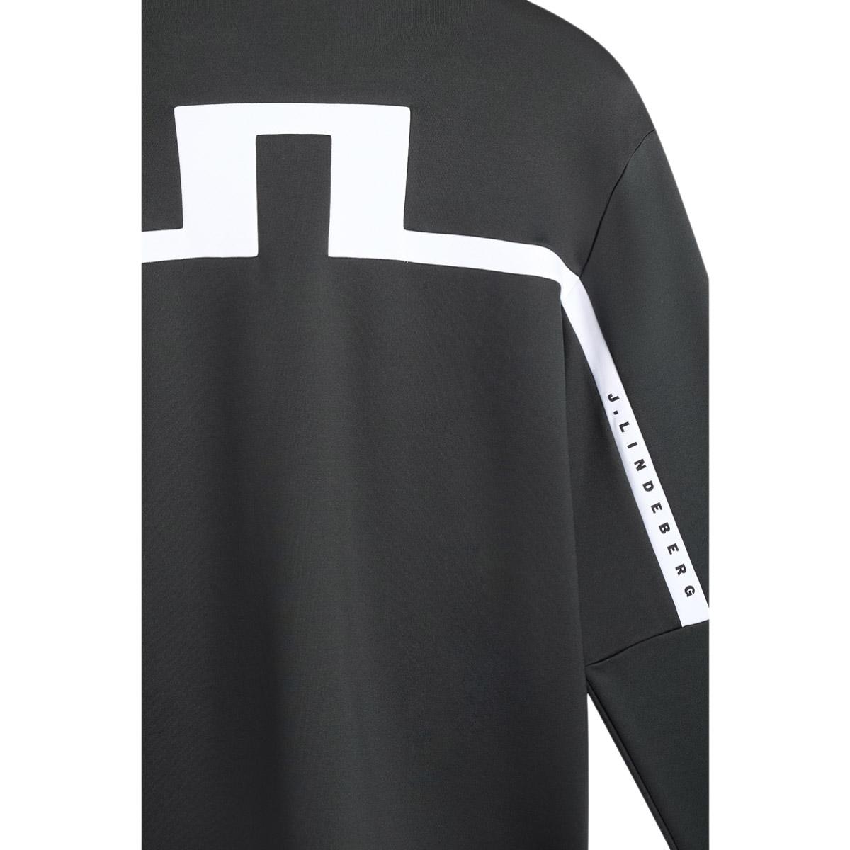 J.LINDEBERG Sharpe Full Zip Midlayer Trøje Herre Black