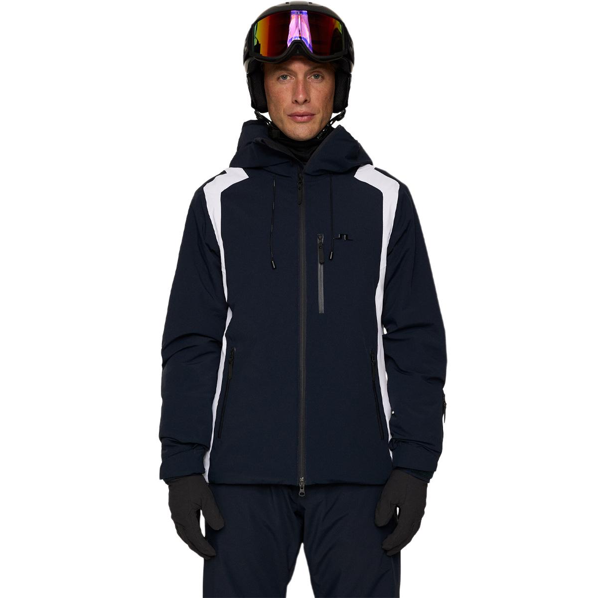 J.LINDEBERG Swarts Skijakke Herre Navy/White