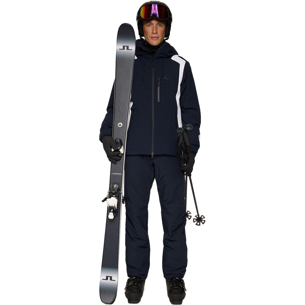 J.LINDEBERG Swarts Skijakke Herre Navy/White