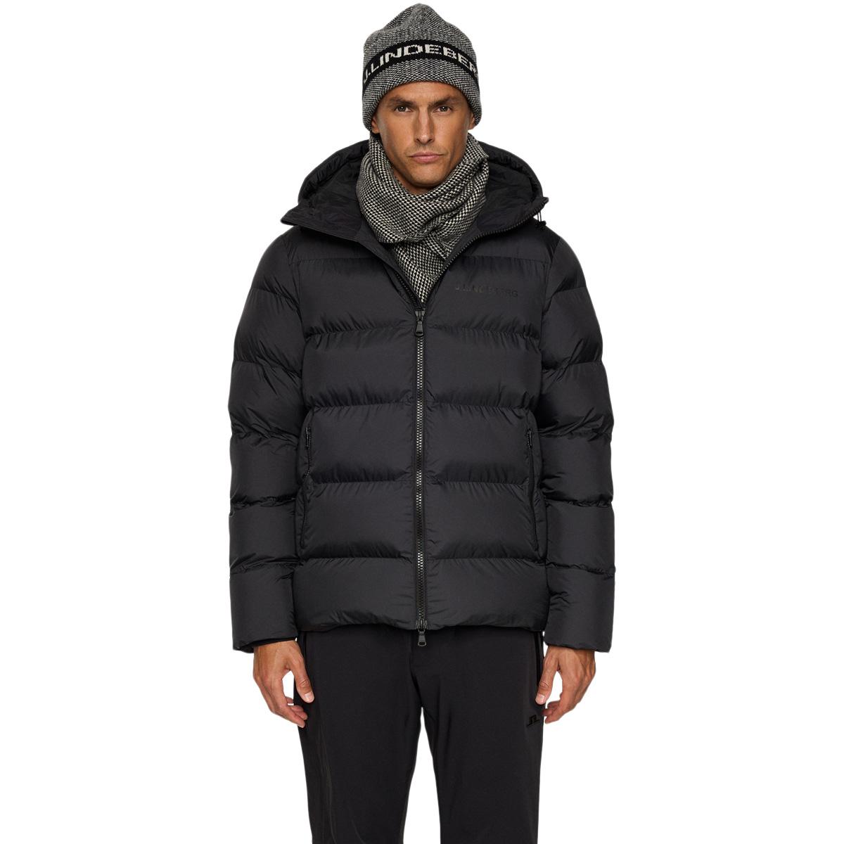 J.LINDEBERG Barek Padded Vinterjakke Herre Black