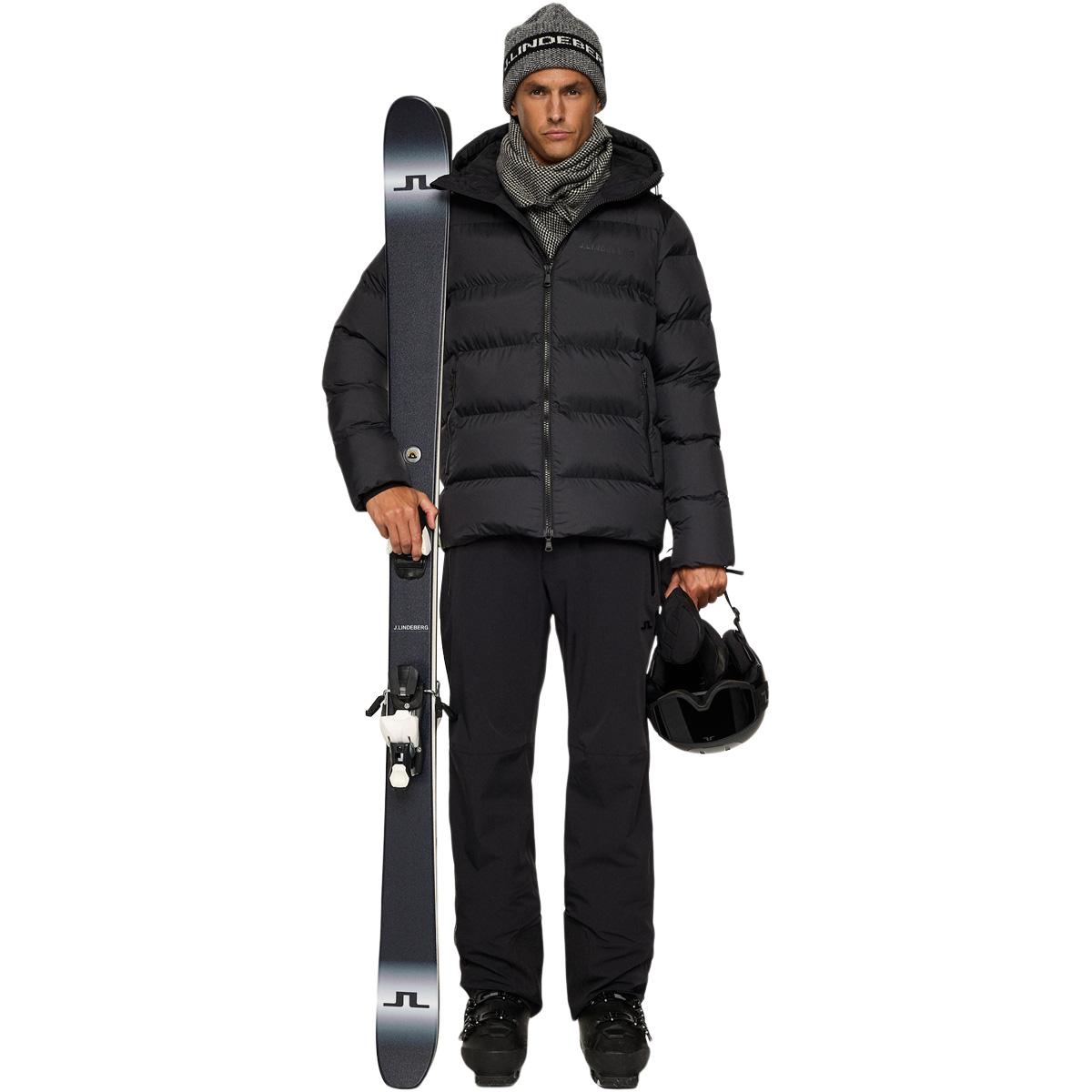 J.LINDEBERG Barek Padded Vinterjakke Herre Black