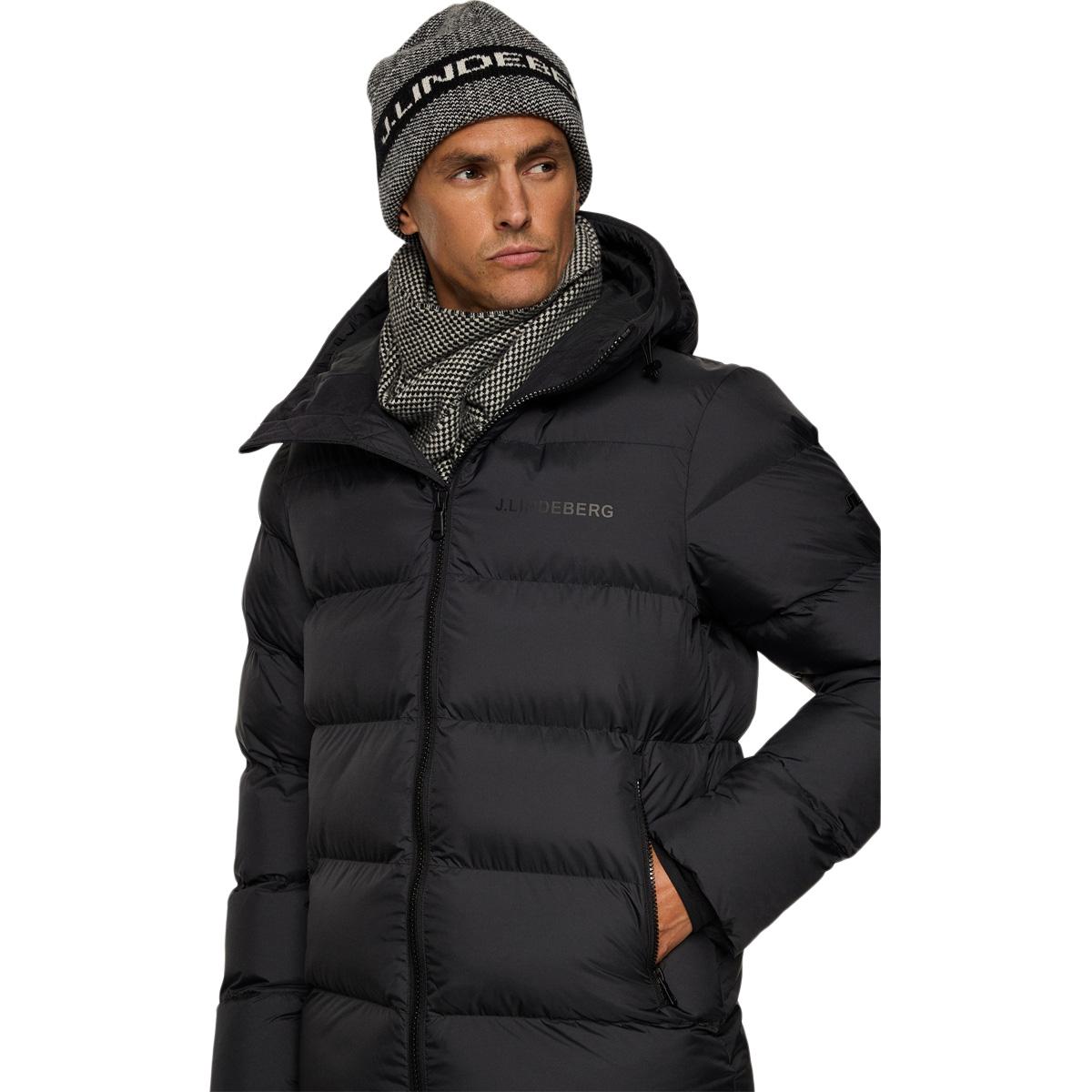 J.LINDEBERG Barek Padded Vinterjakke Herre Black