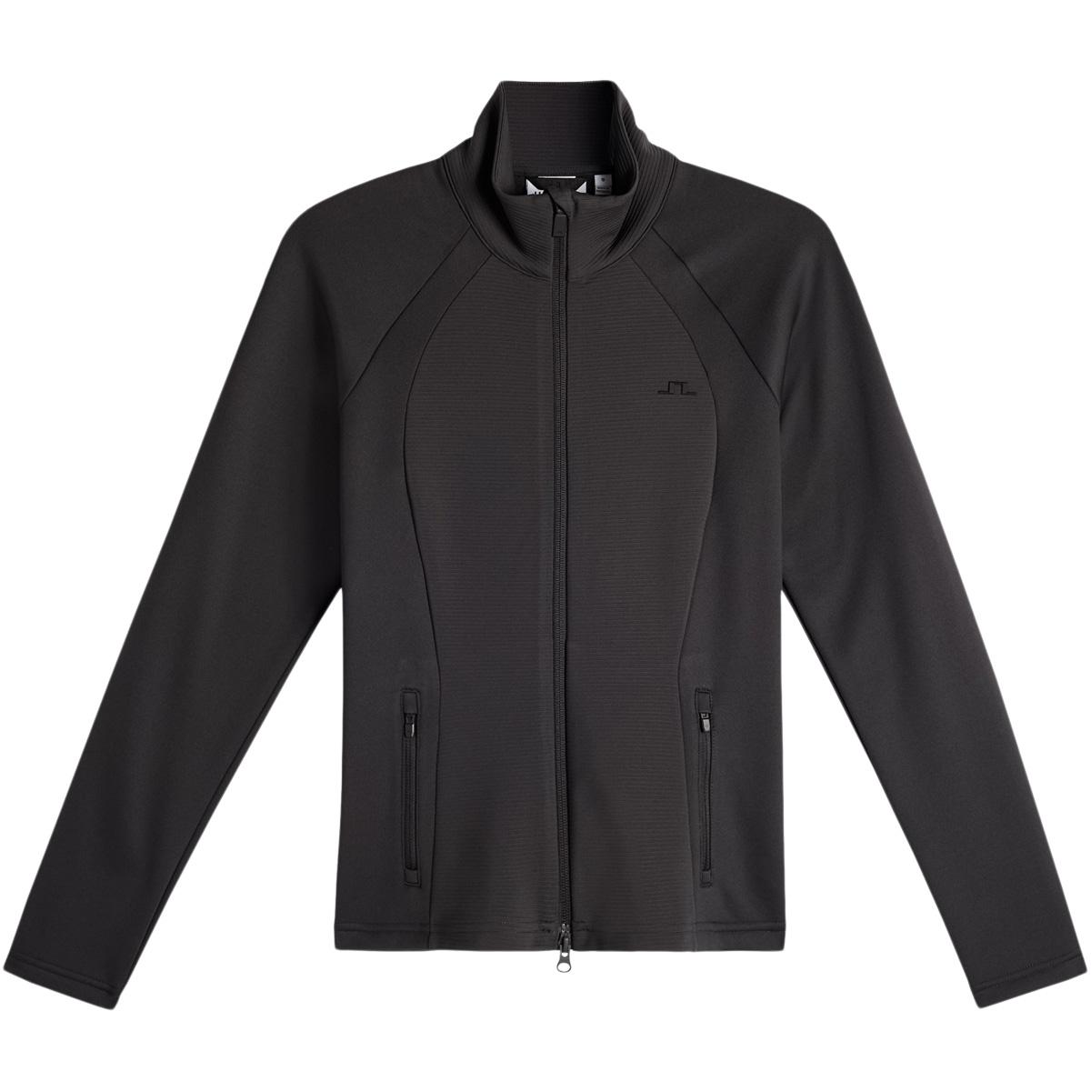 J.LINDEBERG Mireya Full Zip Midlayer Trøje Dame Black