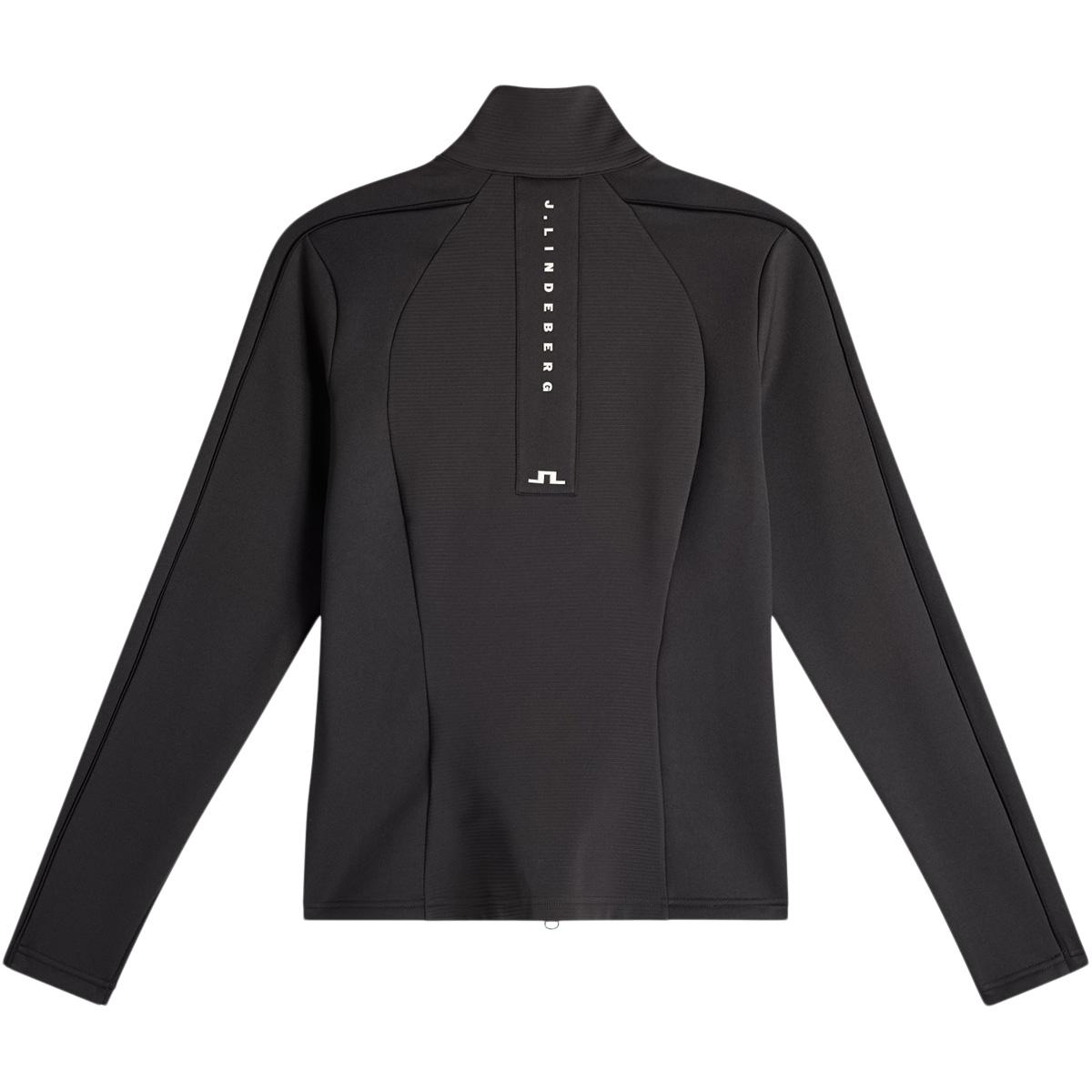 J.LINDEBERG Mireya Full Zip Midlayer Trøje Dame Black