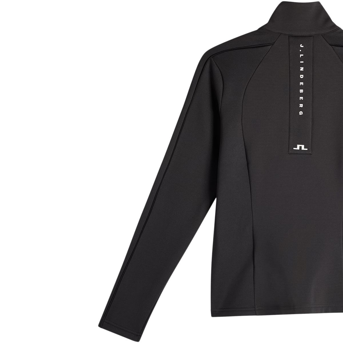 J.LINDEBERG Mireya Full Zip Midlayer Trøje Dame Black