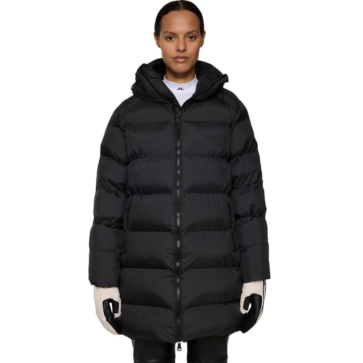 J.LINDEBERG Baryl Padded Parka Vinterjakke Dame Black