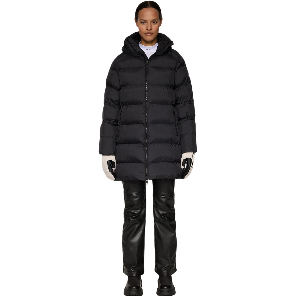 J.LINDEBERG Baryl Padded Parka Vinterjakke Dame Black