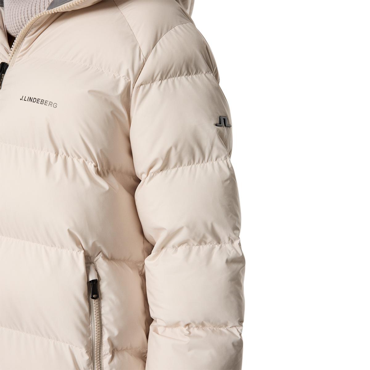 J.LINDEBERG Baryl Padded Parka Vinterjakke Dame Beige
