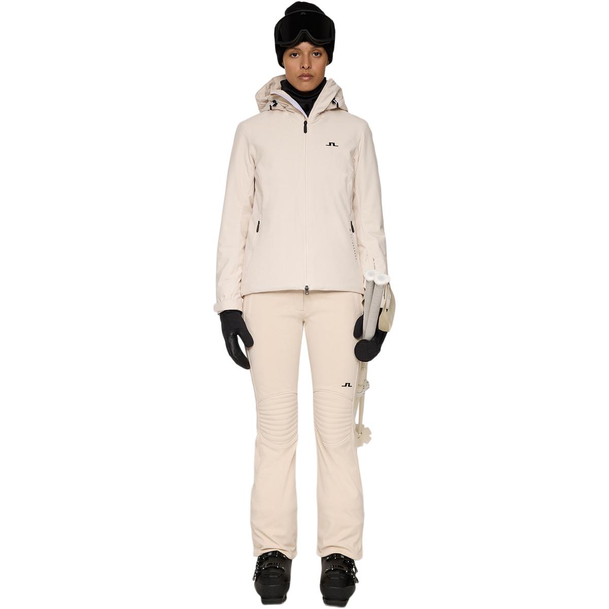 J.LINDEBERG Stanford Softshell Skibukser Dame Beige