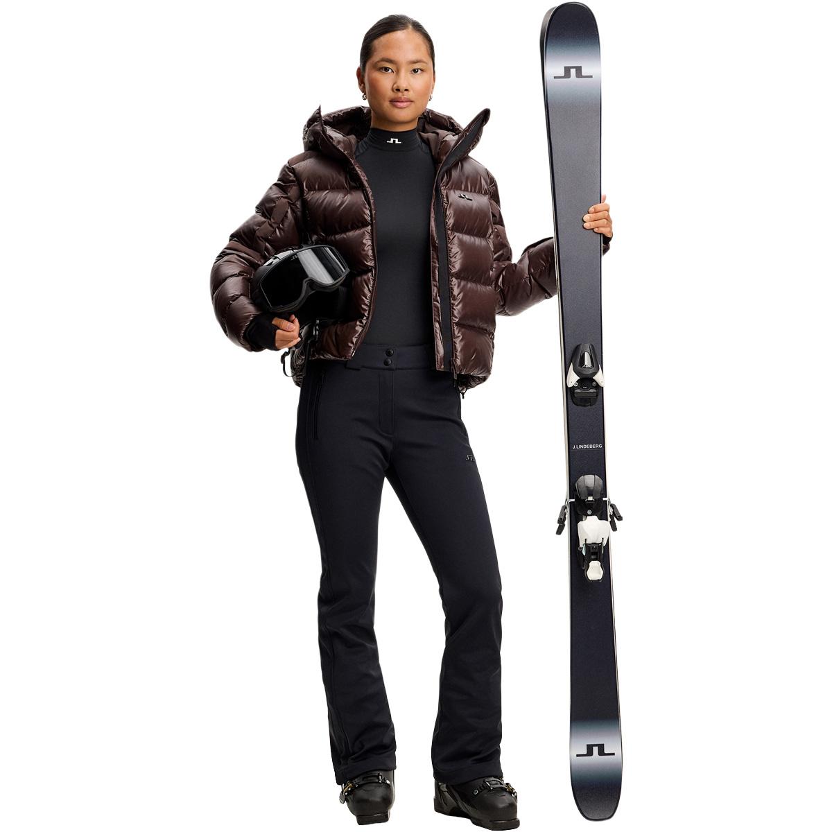 J.LINDEBERG Stanford Softshell Skibukser Dame Black