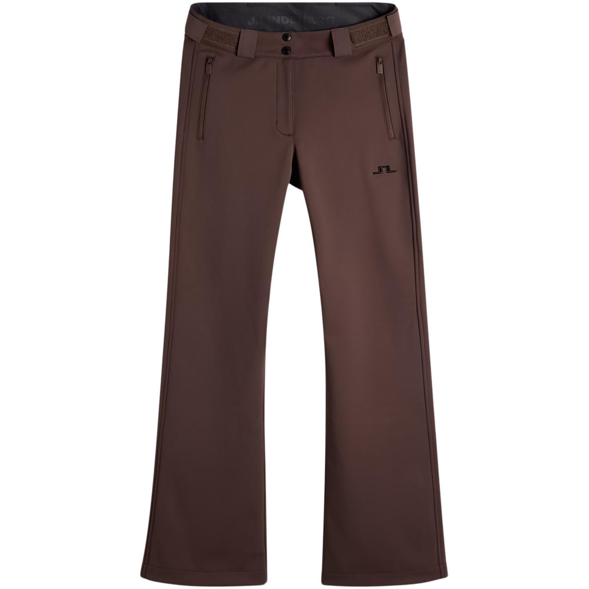 J.LINDEBERG Stanford Softshell Skibukser Dame Seal Brown