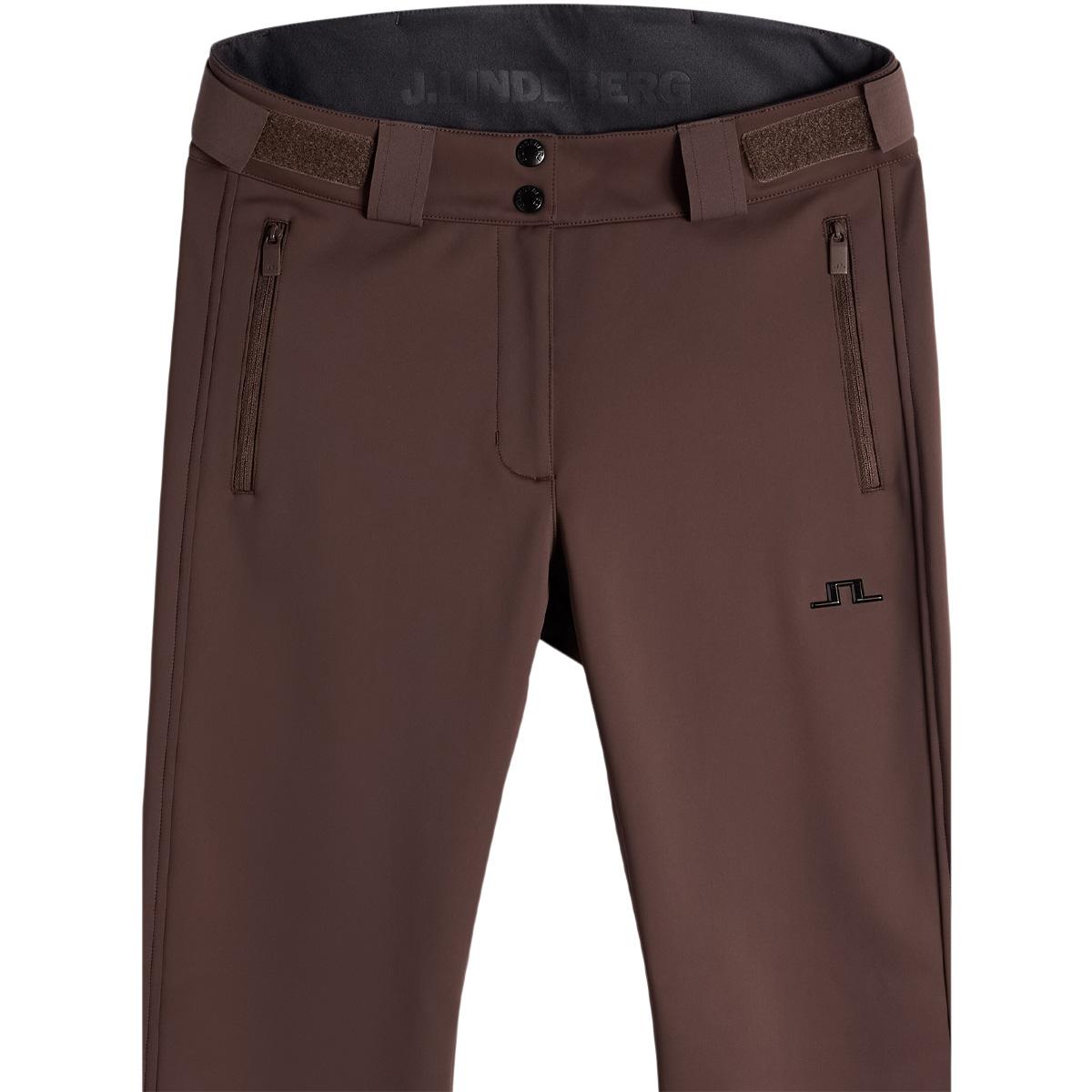 J.LINDEBERG Stanford Softshell Skibukser Dame Seal Brown