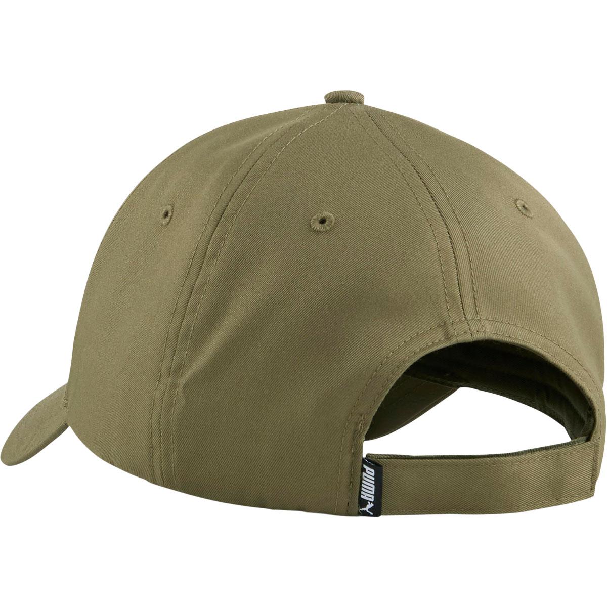 PUMA Essentials Metal Cat Baseball Velcro Cap Green